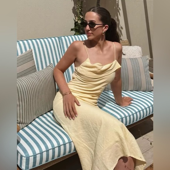 🔥🔥Zara Yellow Dress - Picture 4 of 8